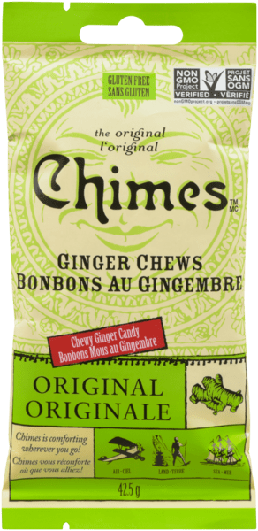 CHIMES Épicerie Bonbons  mous au gingembre original 42,5g