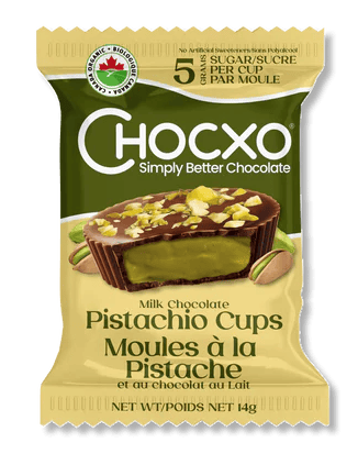 CHOCXO Épicerie Moule à la pistache et chocolat au lait façon Dubaï 14g