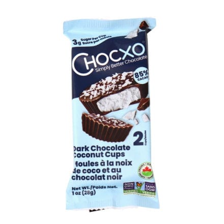 CHOCXO Épicerie Moules à la noix de coco et au chocolat noir 2un