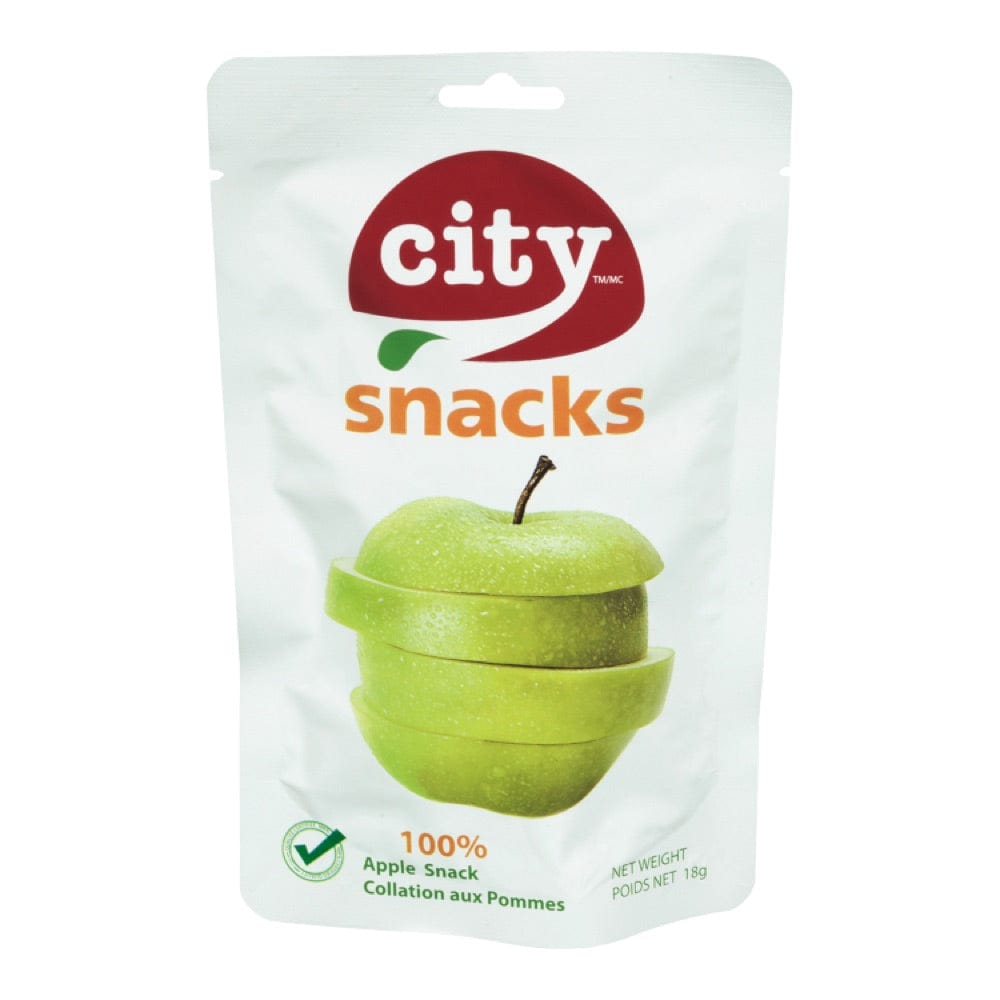 CITY SNACKS Épicerie Collation pommes 18g