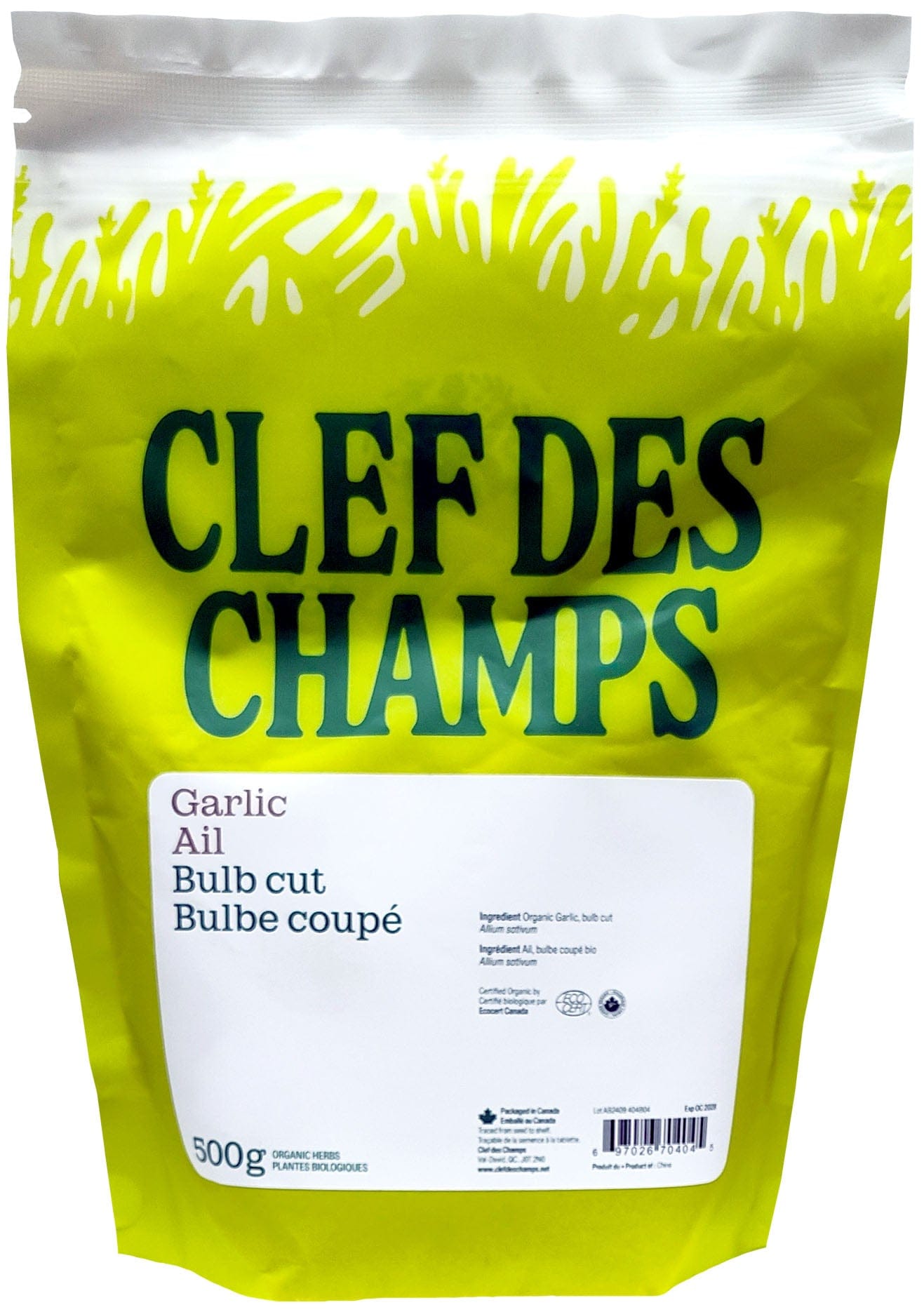 CLEF DES CHAMPS Suppléments Ail (granulé) 500g