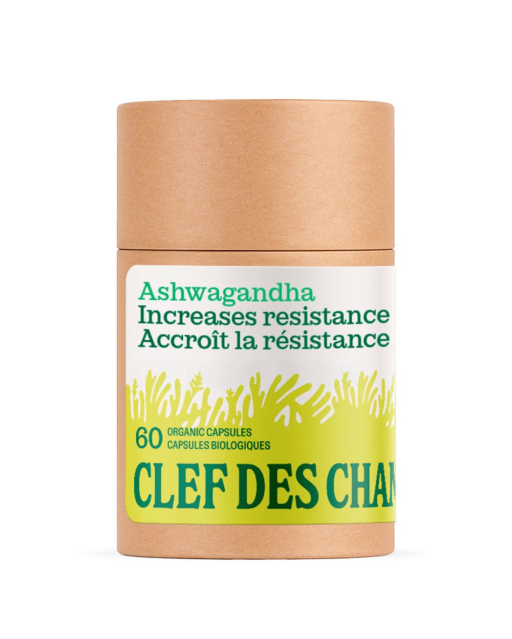 CLEF DES CHAMPS Suppléments Ashwagandha 60caps