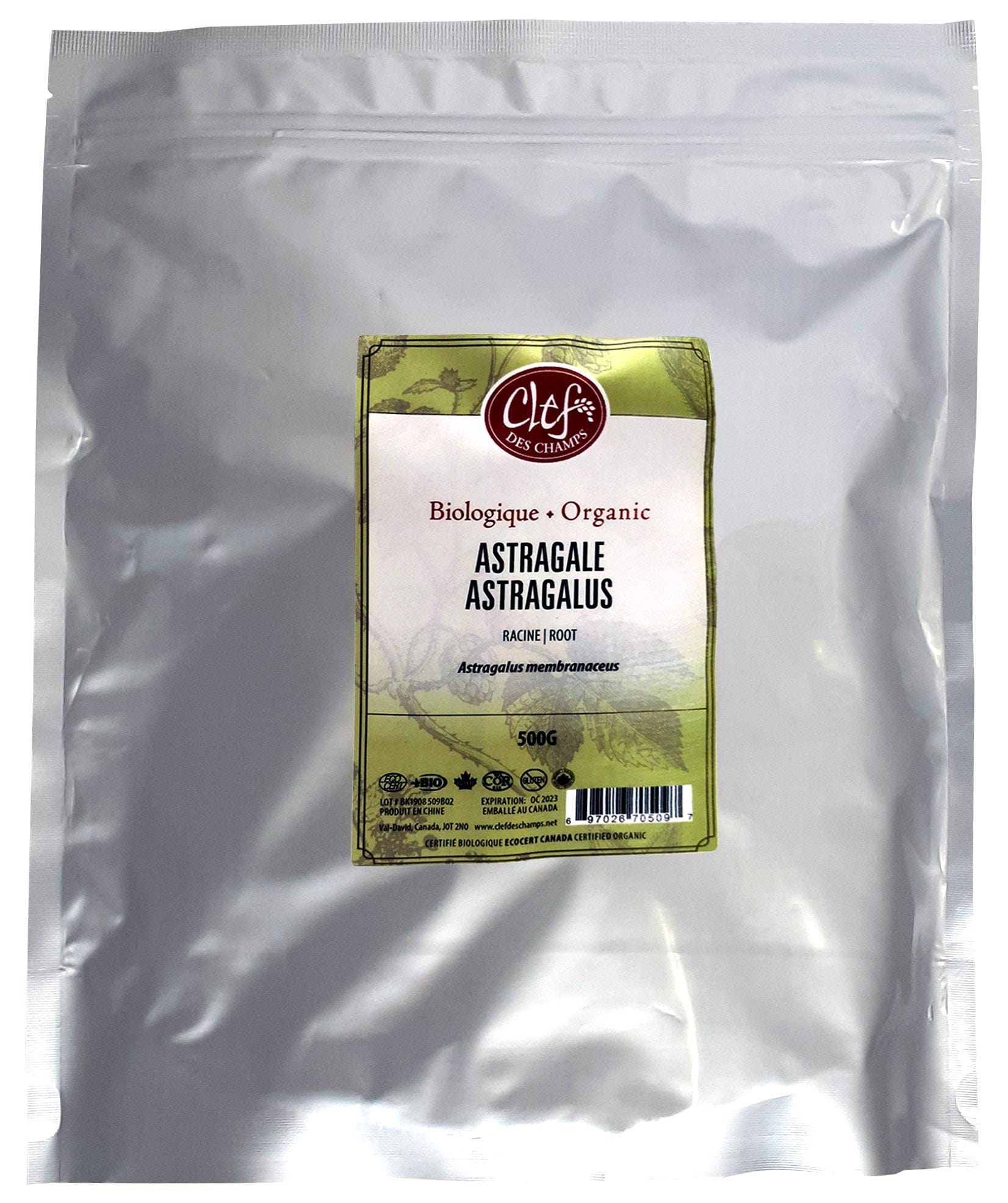 CLEF DES CHAMPS Suppléments Astragale (racine) 500g