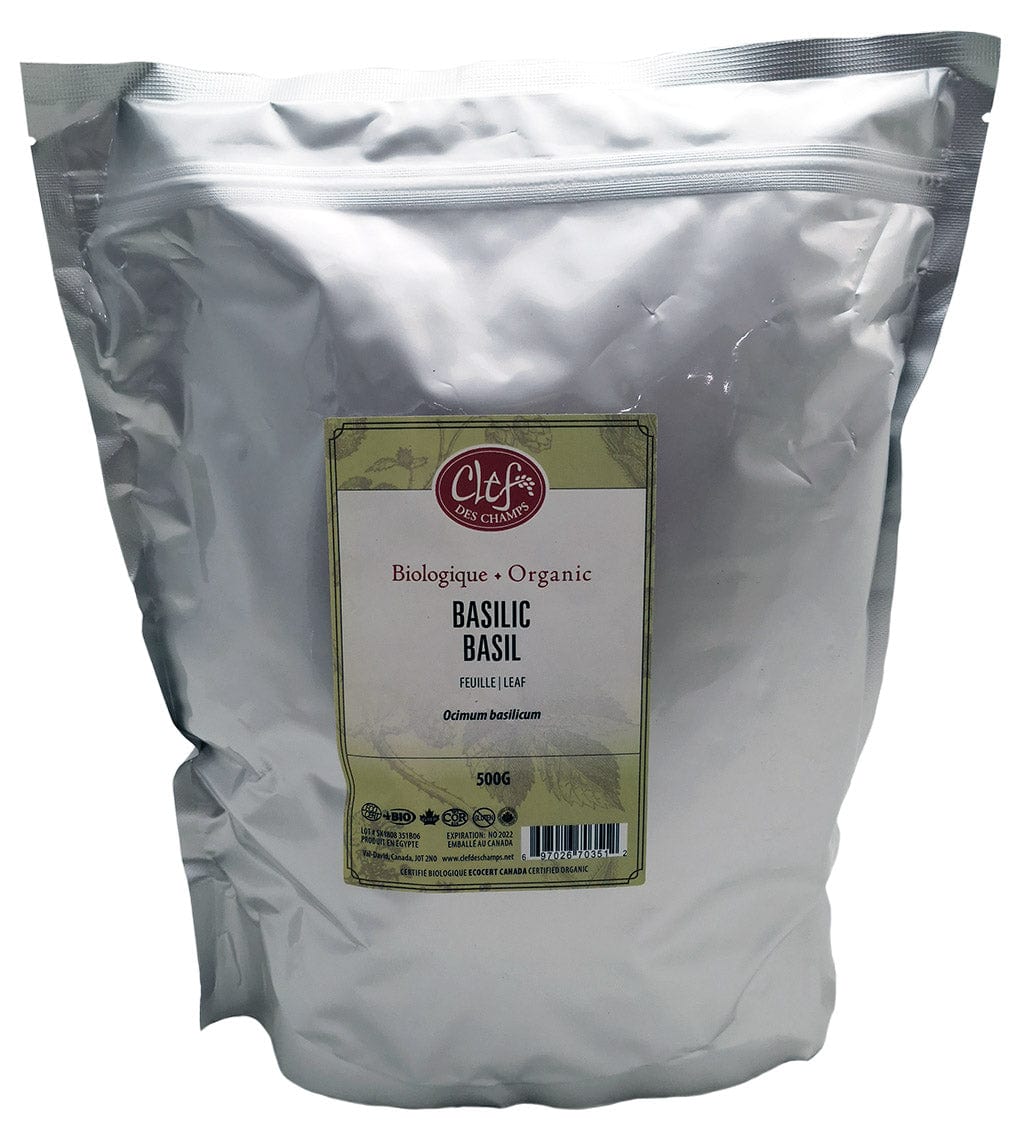 CLEF DES CHAMPS Suppléments Basilic (feuille) 500g