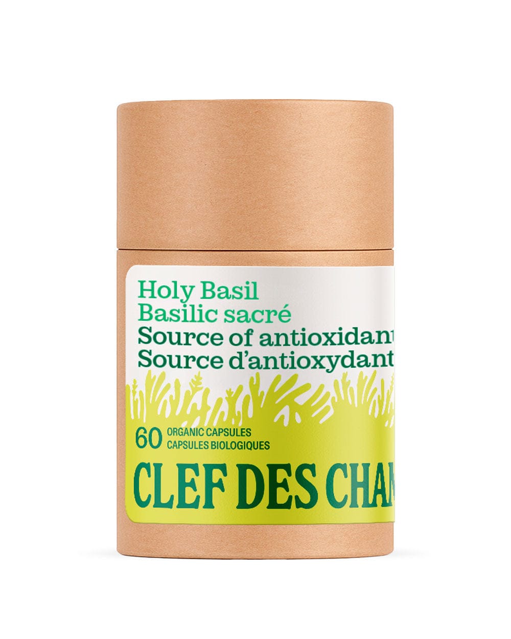 CLEF DES CHAMPS Suppléments Basilic sacré 60caps