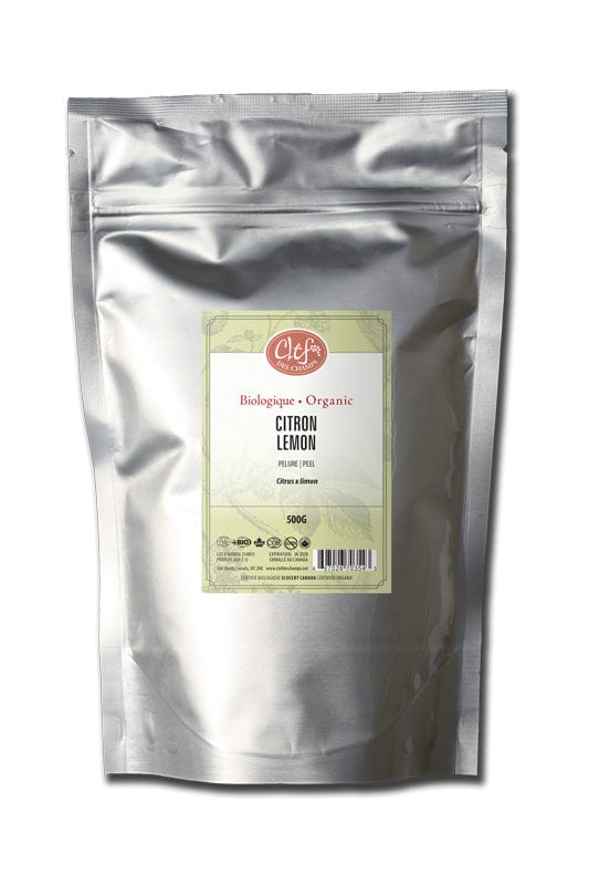 CLEF DES CHAMPS Suppléments Citron (écorce) 500g