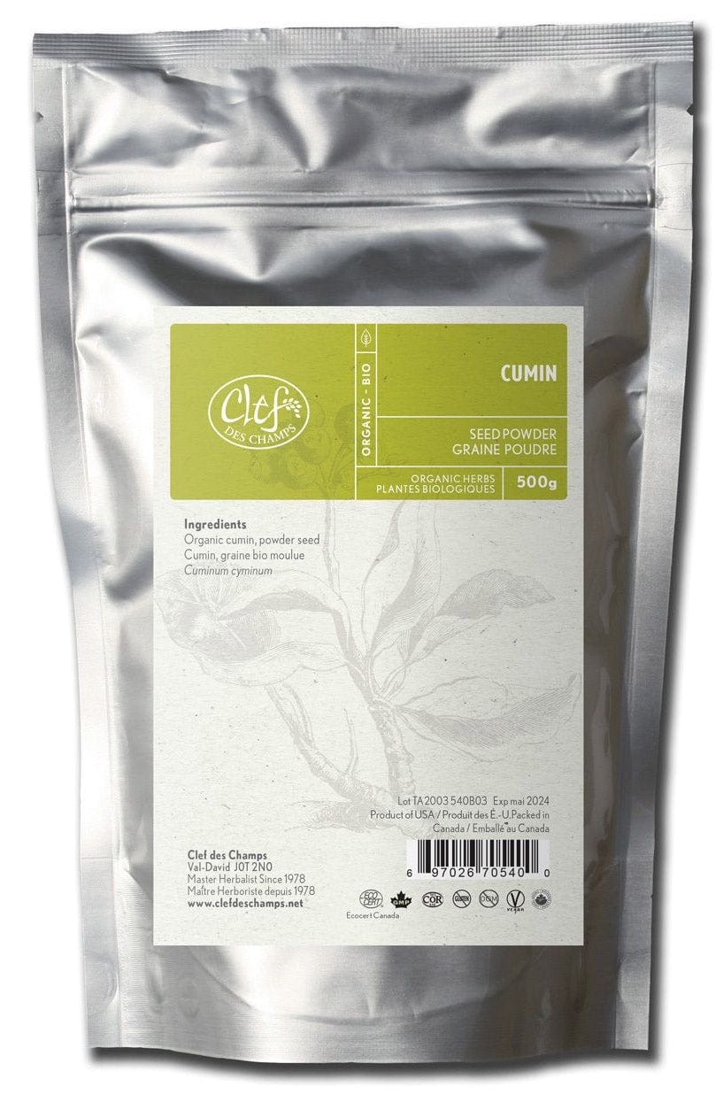 CLEF DES CHAMPS Suppléments Cumin (poudre) 500g