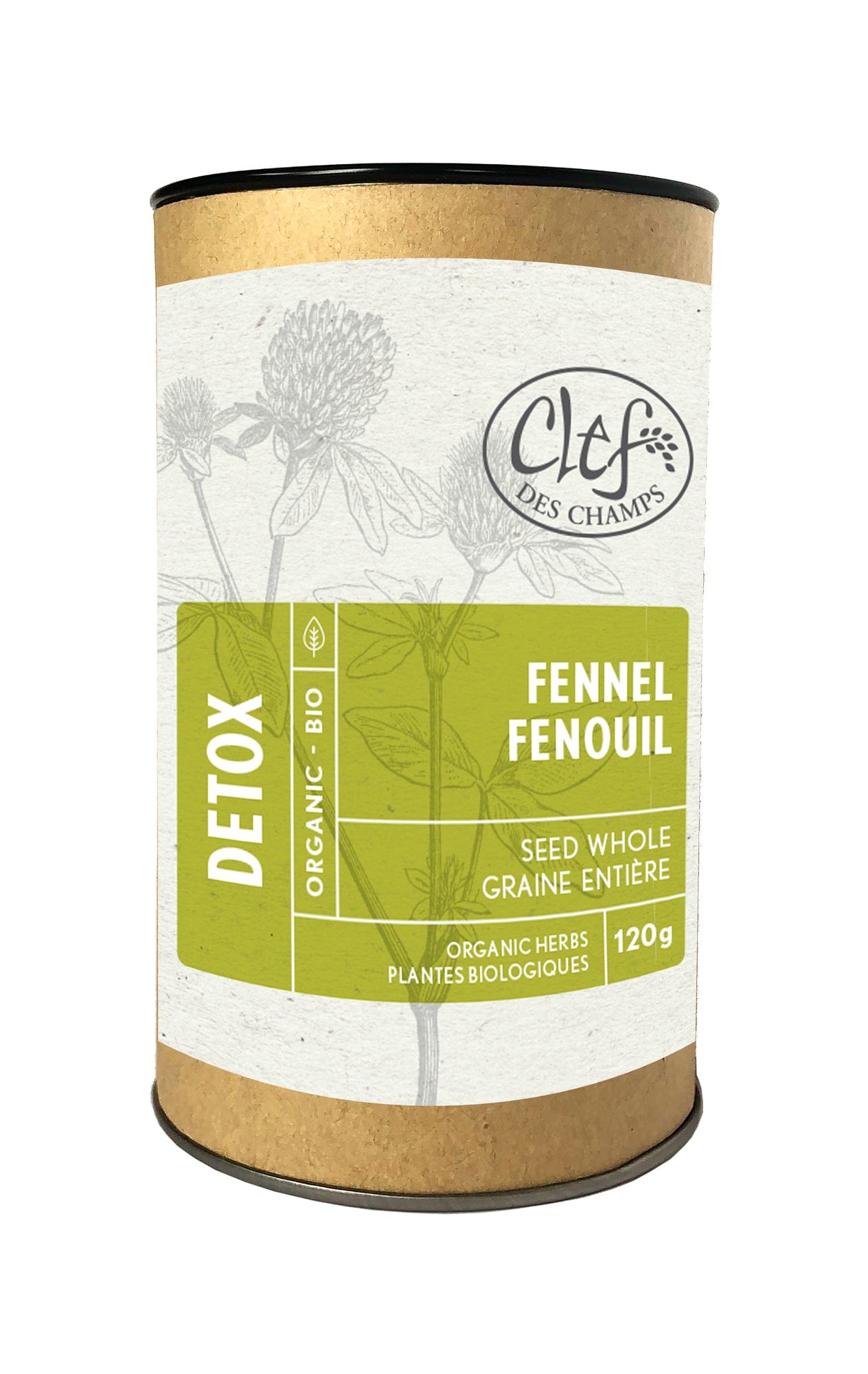 CLEF DES CHAMPS Suppléments Fenouil entier (graine) 120gr
