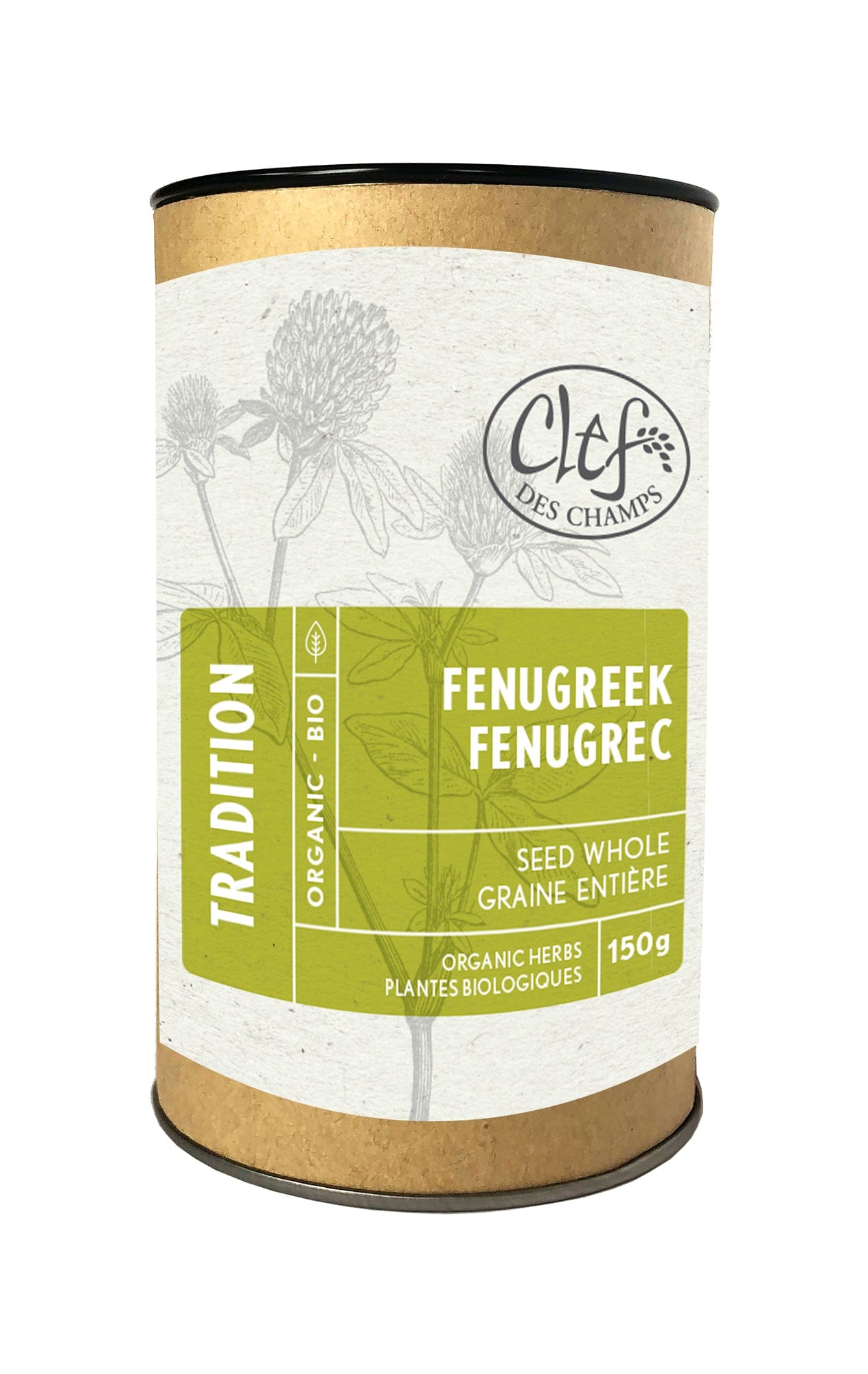 CLEF DES CHAMPS Suppléments Fenugrec (graine) 150gr
