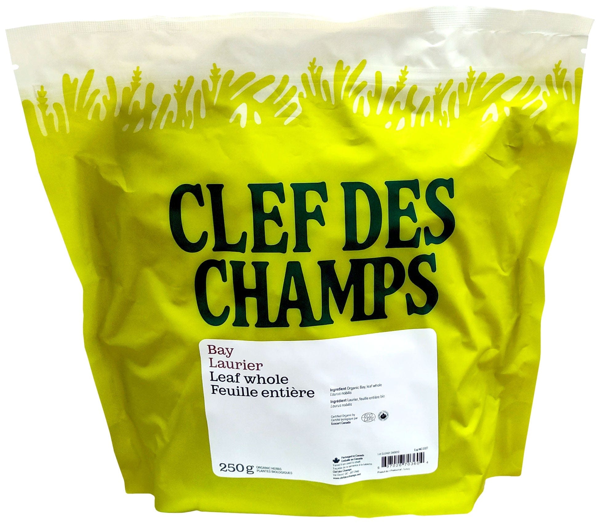 CLEF DES CHAMPS Suppléments Laurier (feuille) 250g