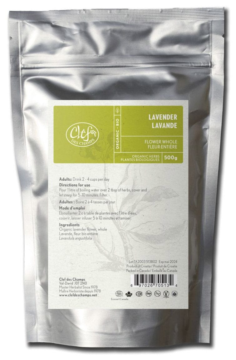 CLEF DES CHAMPS Suppléments Lavande (fleur) 500g