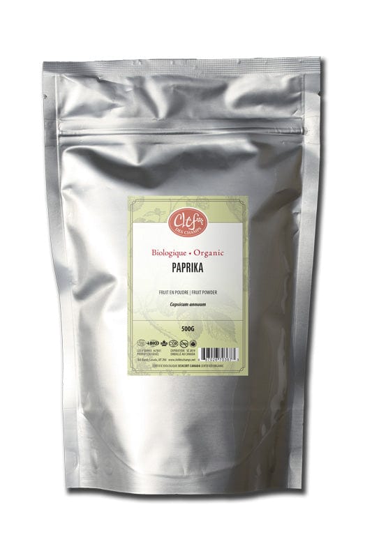 CLEF DES CHAMPS Suppléments Paprika (poudre) 500g