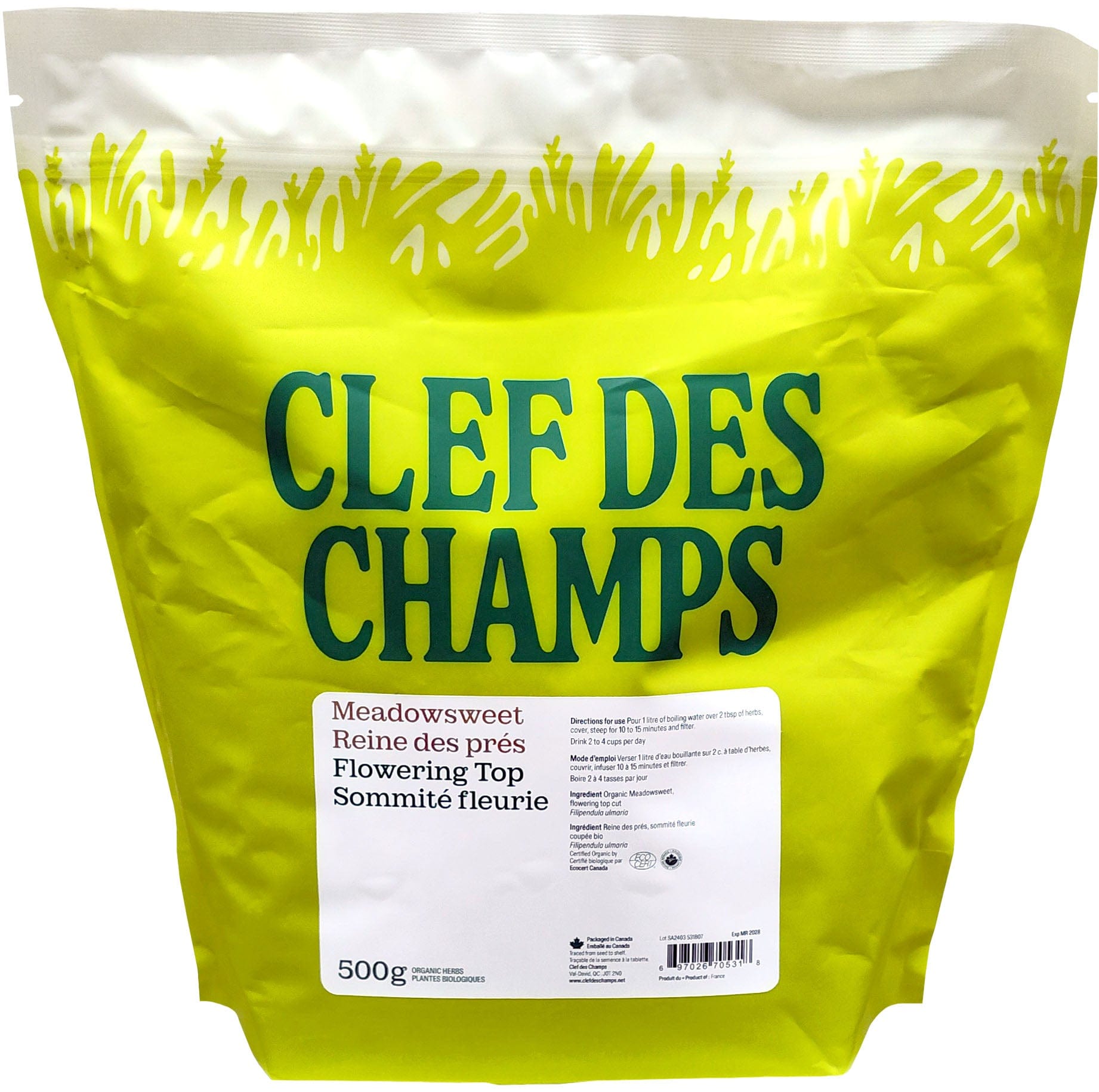 CLEF DES CHAMPS Suppléments Reine des prés 500g