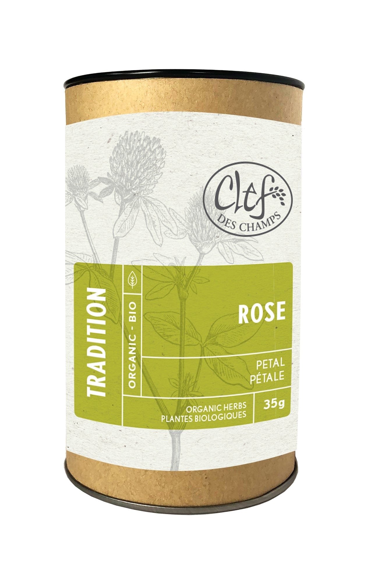 CLEF DES CHAMPS Suppléments Rose (pétale)  35gr