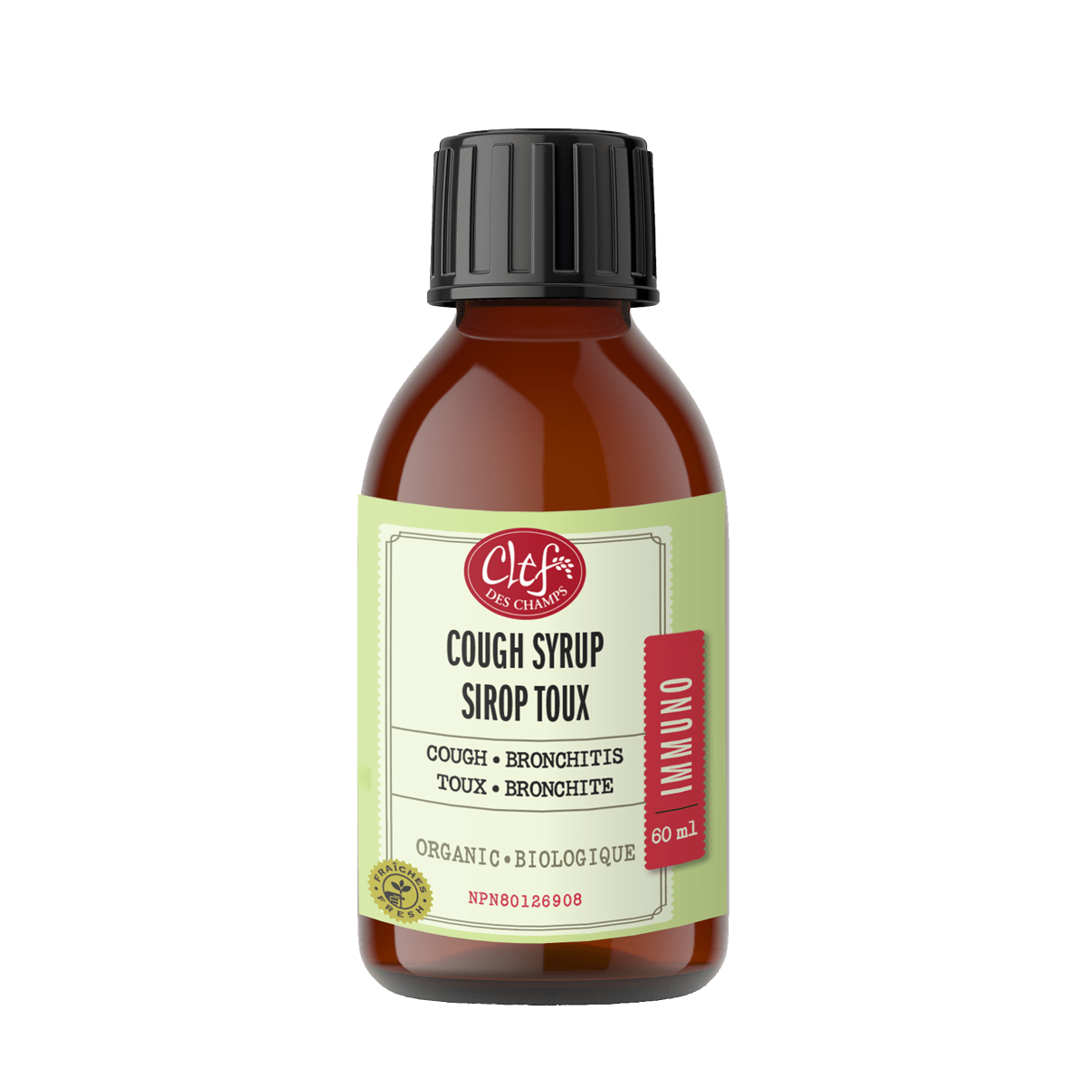 CLEF DES CHAMPS Suppléments Sirop toux bio  60ml