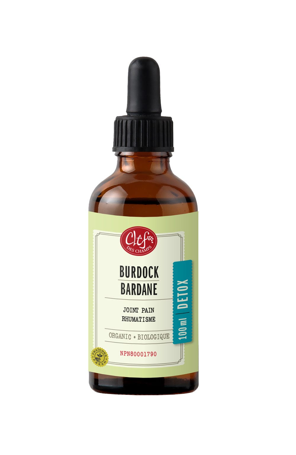 CLEF DES CHAMPS Suppléments Teinture Bardane 100ml