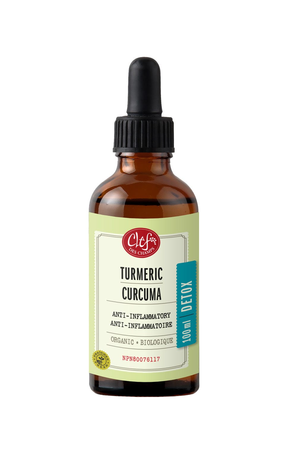 CLEF DES CHAMPS Suppléments Teinture Curcuma 100ml