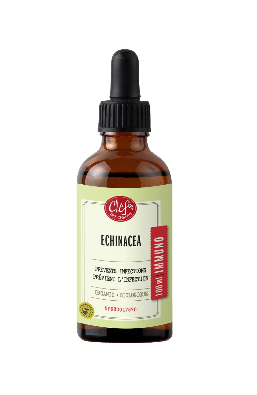 CLEF DES CHAMPS Suppléments Teinture Échinacea  100ml