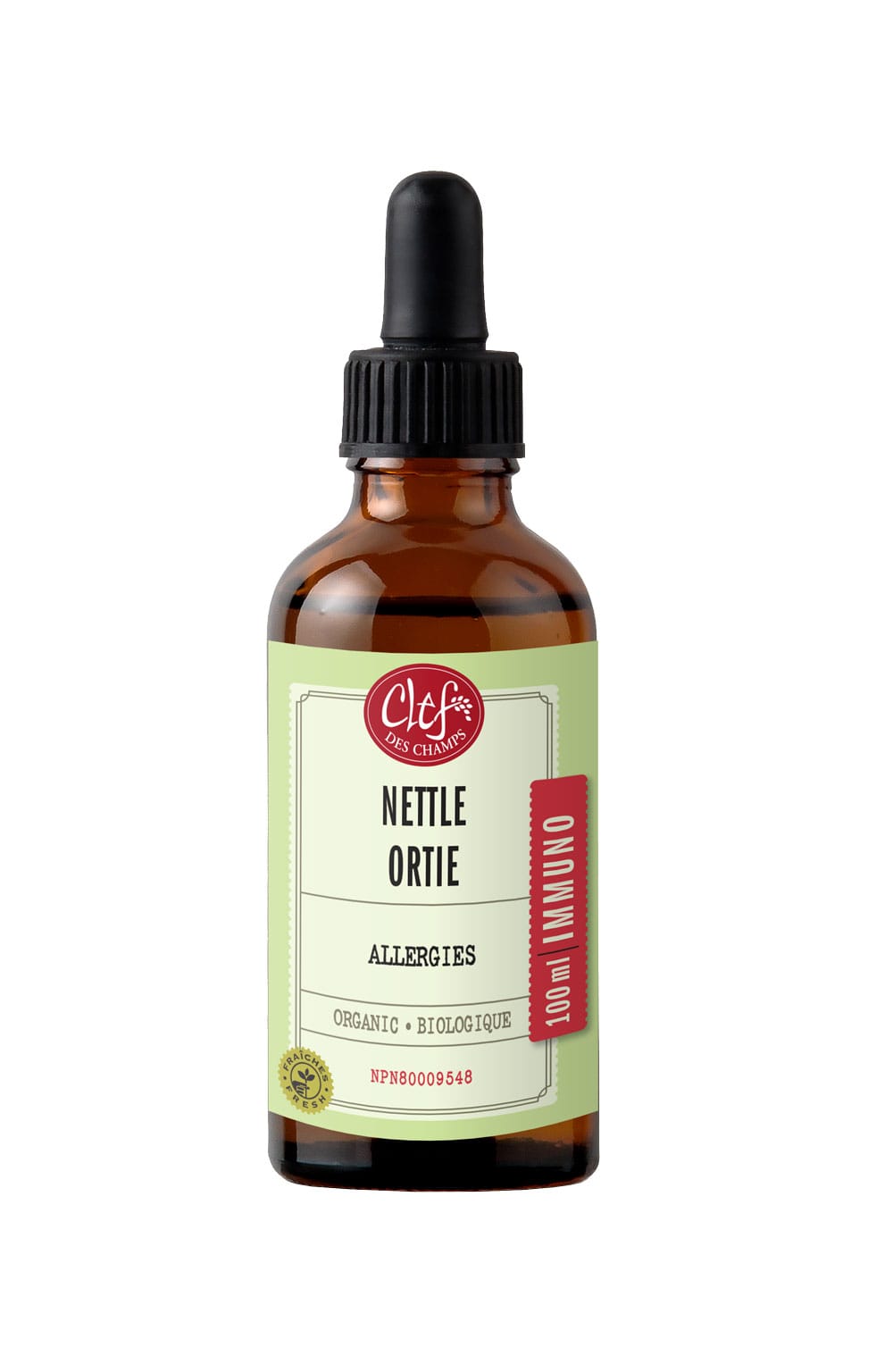 CLEF DES CHAMPS Suppléments Teinture Ortie 100ml
