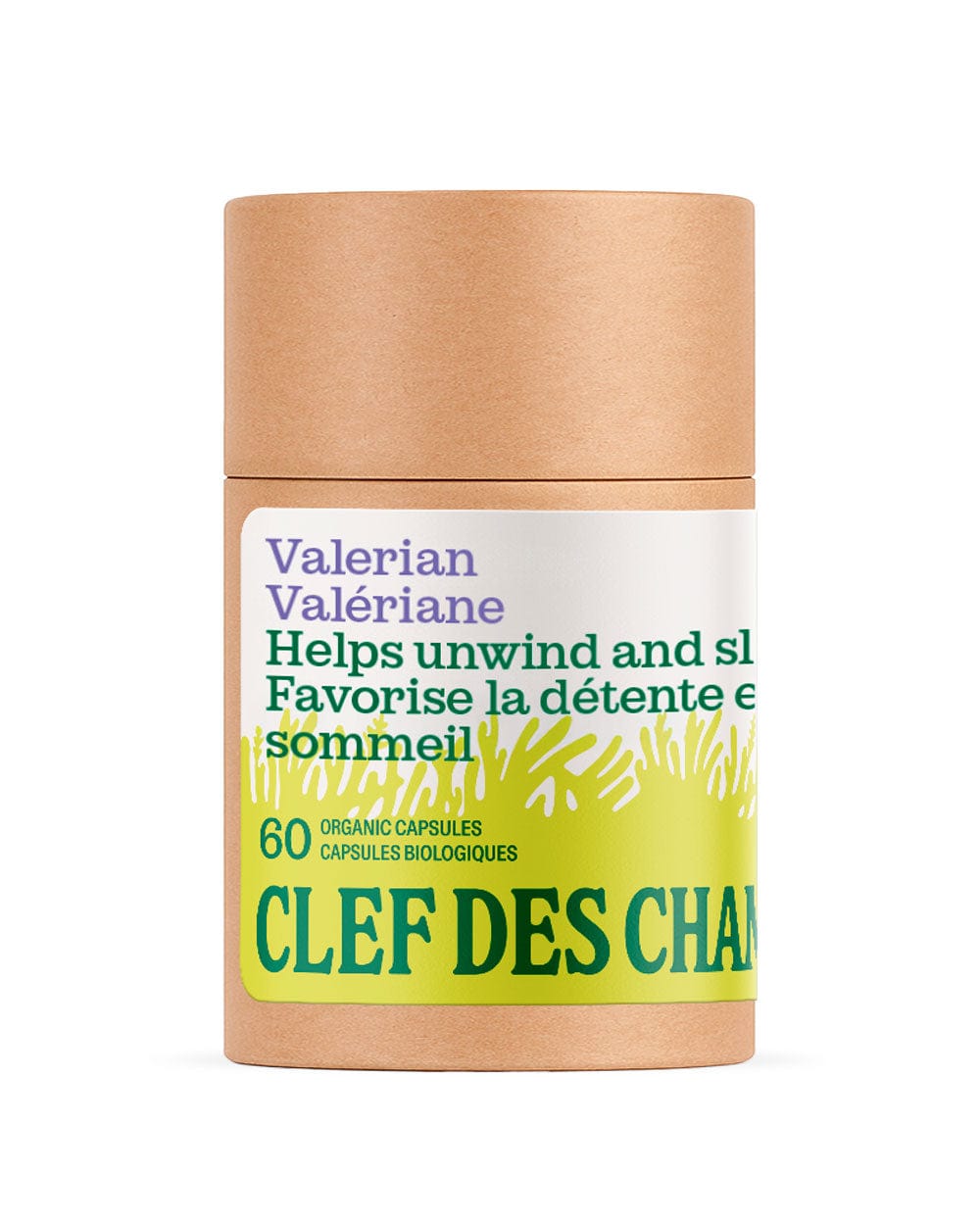 CLEF DES CHAMPS Suppléments Valériane 60caps