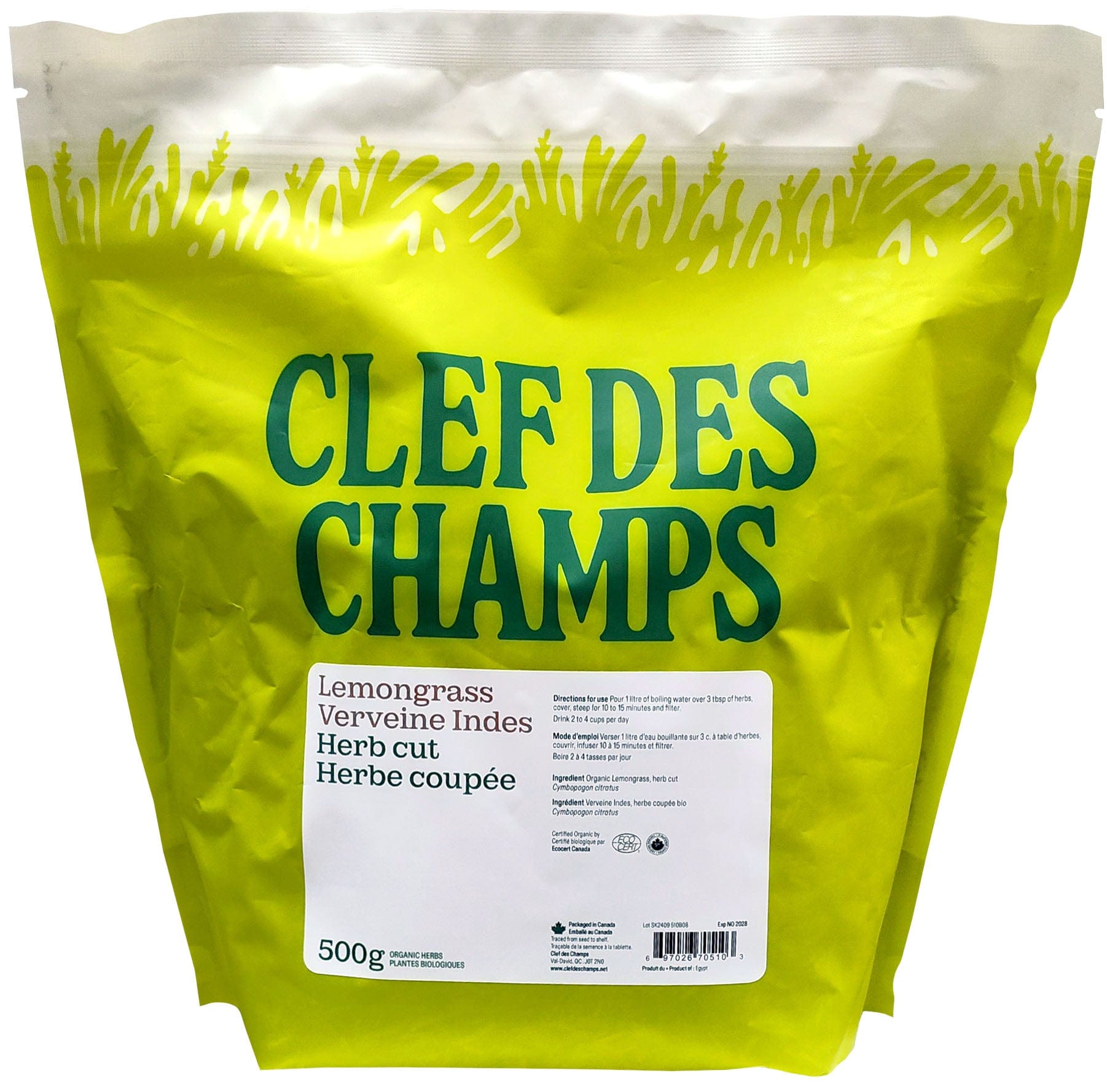 CLEF DES CHAMPS Suppléments Verveine des Indes (herbe) 500g