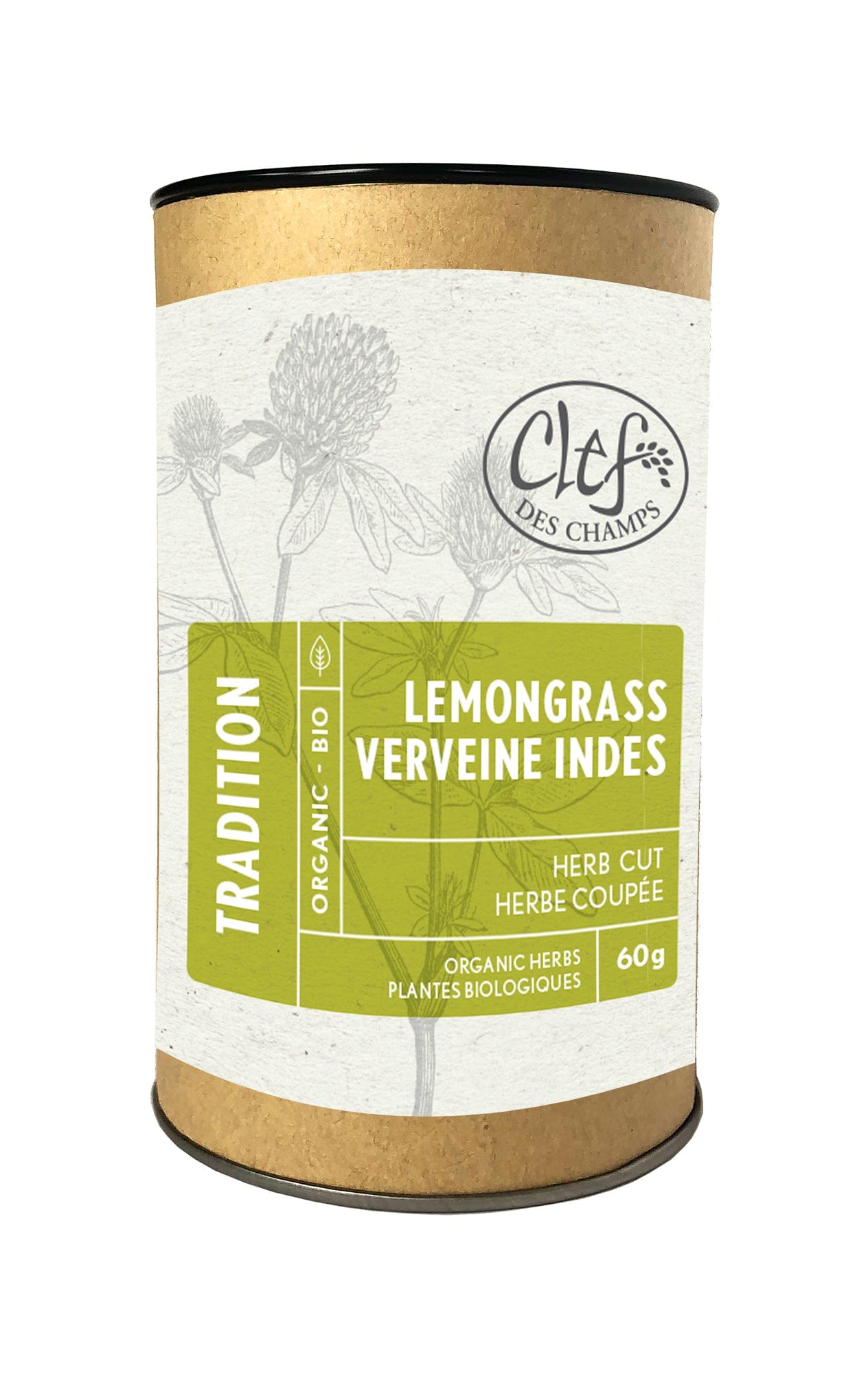 CLEF DES CHAMPS Suppléments Verveine des indes (herbe) 60gr
