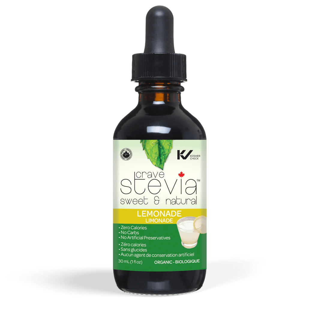 CRAVE Épicerie Stevia à la limonade bio 30ml