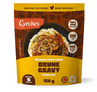 CYRCHES Épicerie Mélange pour sauce (sans sel ni gras) type Sauce brune 150g