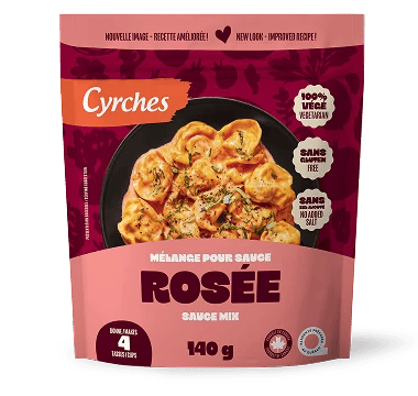 CYRCHES Épicerie Mélange pour sauce (sans sel ni gras) type Sauce rosée 140g