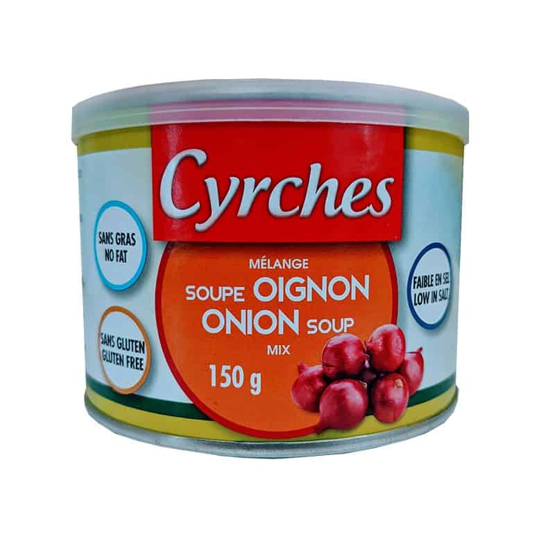 CYRCHES Épicerie Soupe à l'oignon  150g
