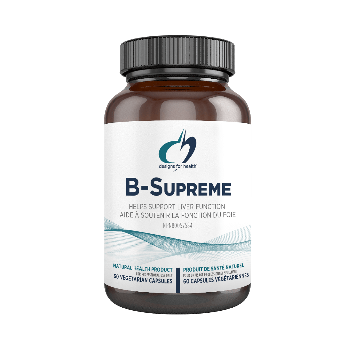 DESIGNS FOR HEALTH Suppléments B-supreme 60caps