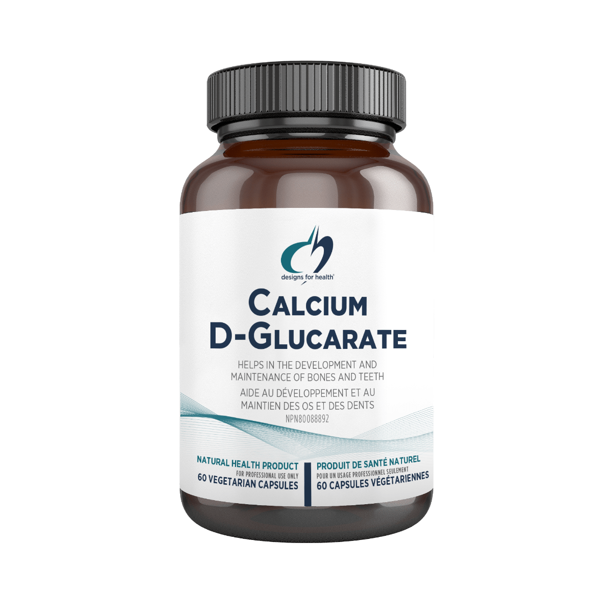 DESIGNS FOR HEALTH Suppléments Calcium d-glucarate 60caps