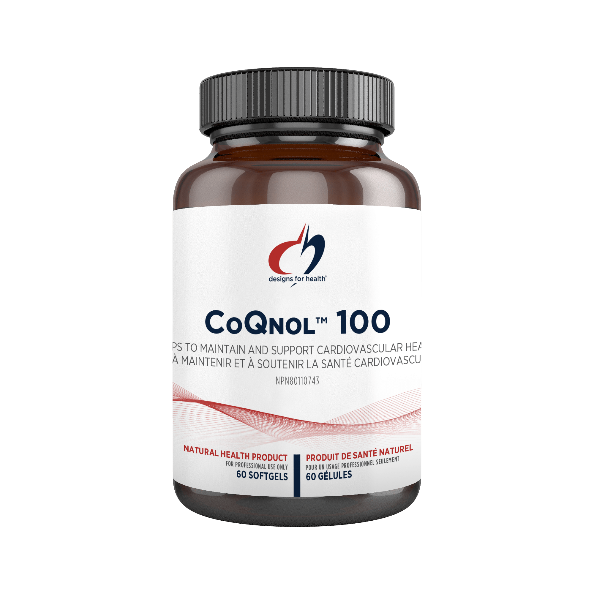 DESIGNS FOR HEALTH Suppléments CoQnol 100 60gels