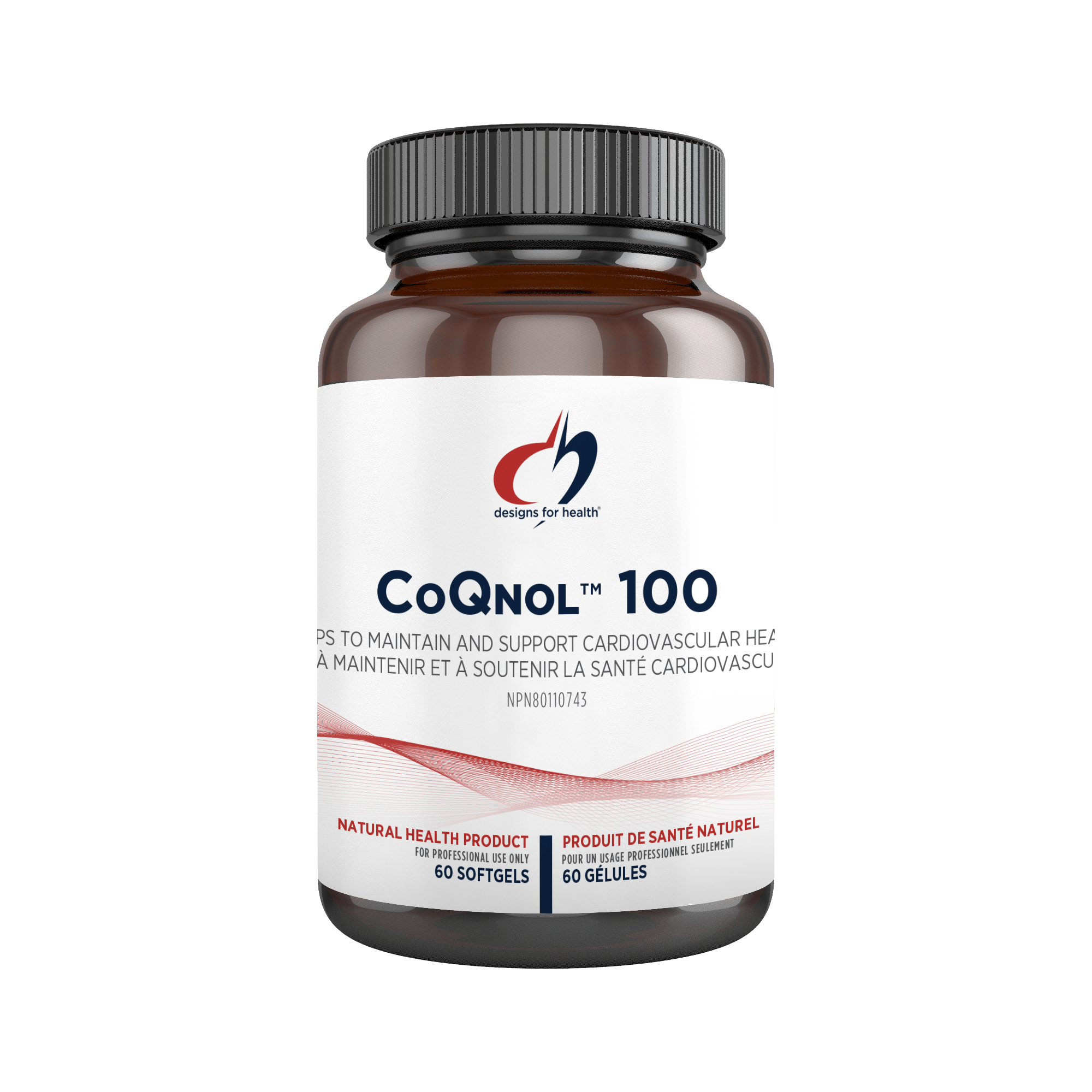 DESIGNS FOR HEALTH Suppléments CoQnol 100 60gels