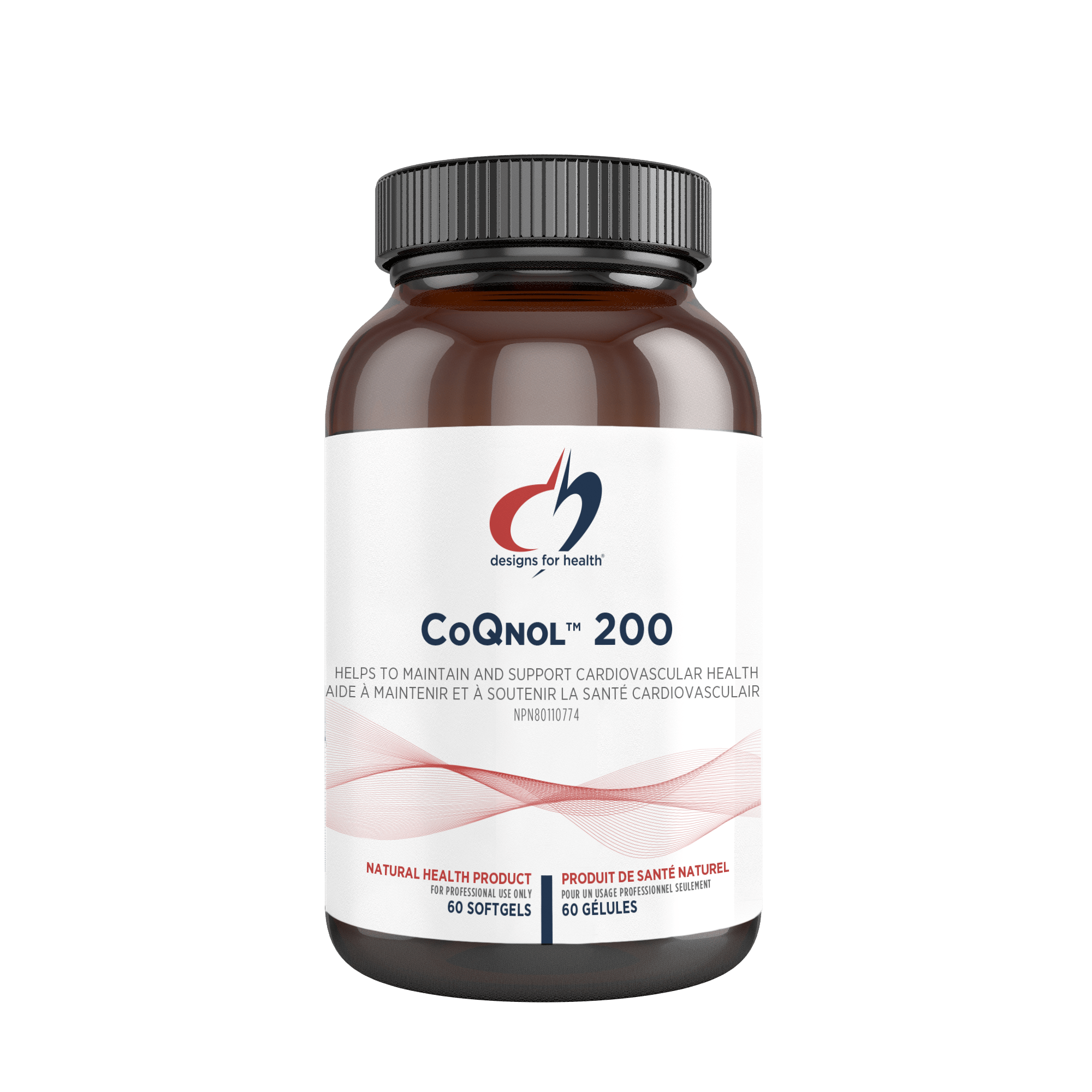 DESIGNS FOR HEALTH Suppléments CoQnol 200 60gels