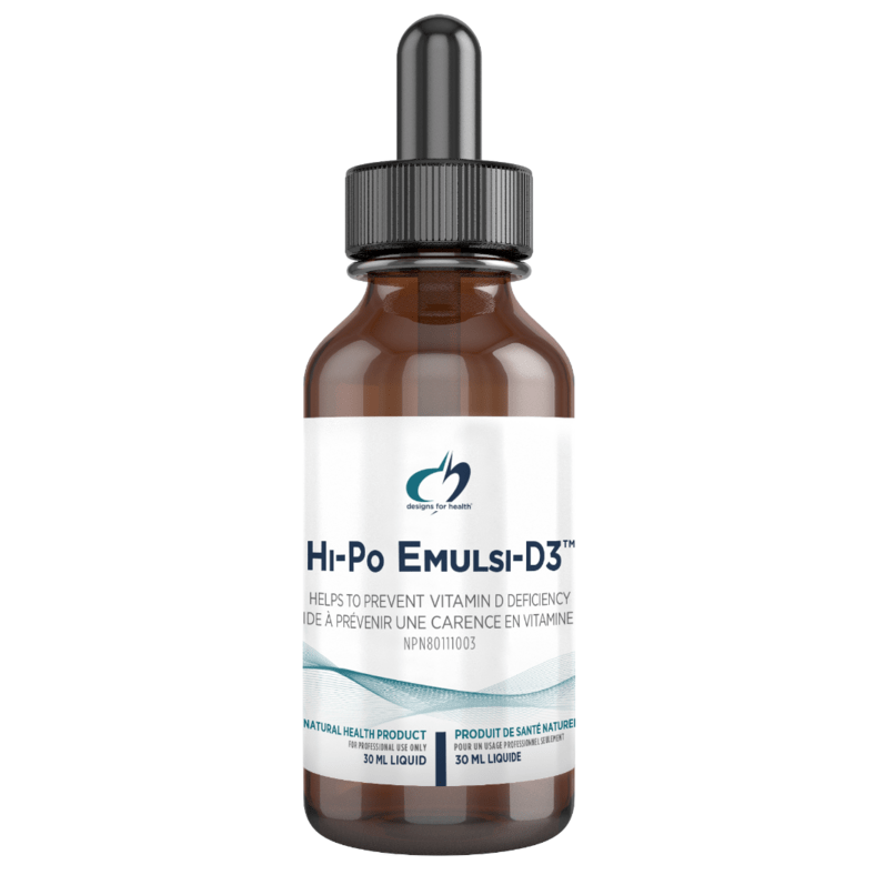 DESIGNS FOR HEALTH Suppléments Hi-Po emulsi-D3 30ml