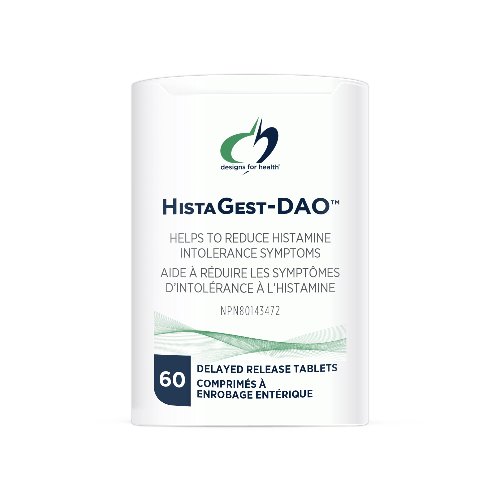 DESIGNS FOR HEALTH Suppléments HistaGest-DAO 60comp