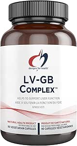 DESIGNS FOR HEALTH Suppléments LV-GB complex  90caps
