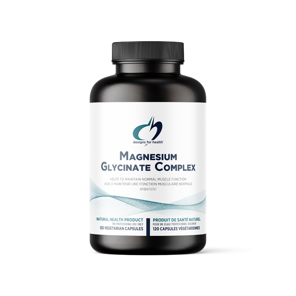 DESIGNS FOR HEALTH Suppléments Magnesium glycinate complex 120vcaps