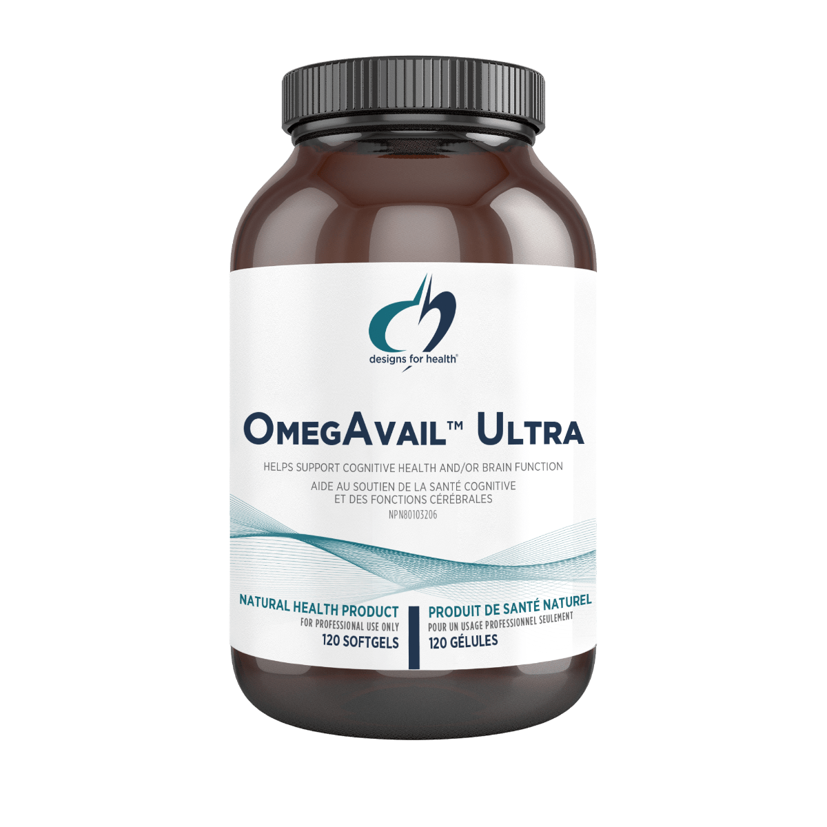 DESIGNS FOR HEALTH Suppléments OmegaAvail ultra 120gels