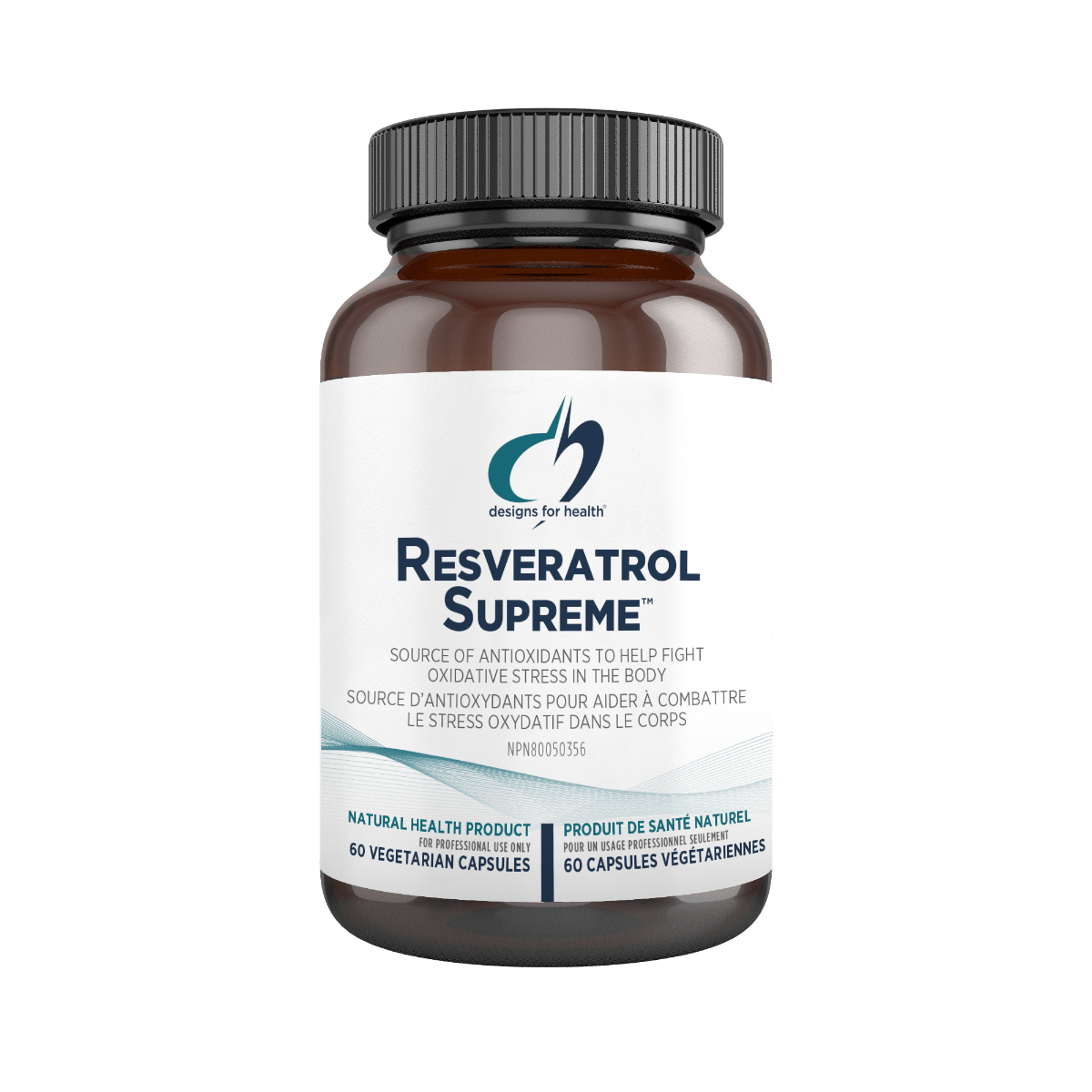 DESIGNS FOR HEALTH Suppléments Resveratrol supreme 60caps