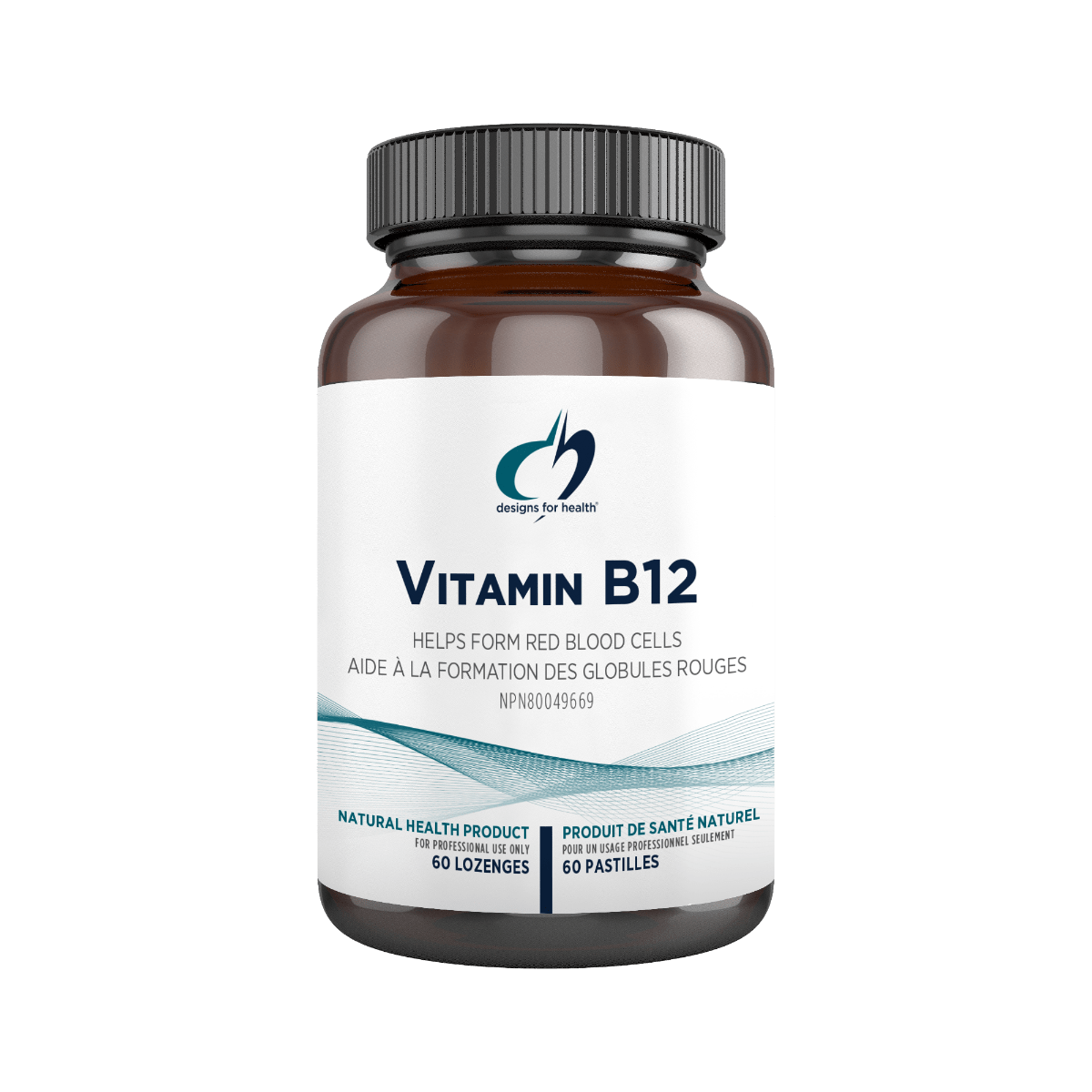DESIGNS FOR HEALTH Suppléments Vitamin B12 60pastilles