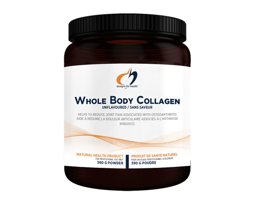 DESIGNS FOR HEALTH Suppléments Whole body collagen (sans-saveur) 390g