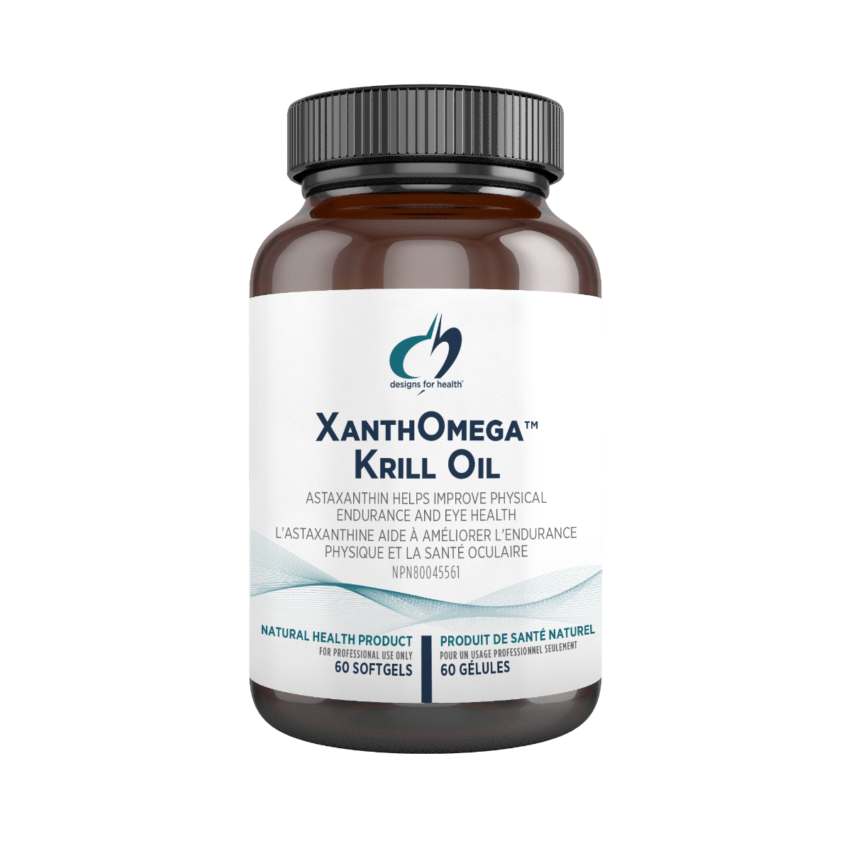 DESIGNS FOR HEALTH Suppléments Xanthomega krill oil 60gels