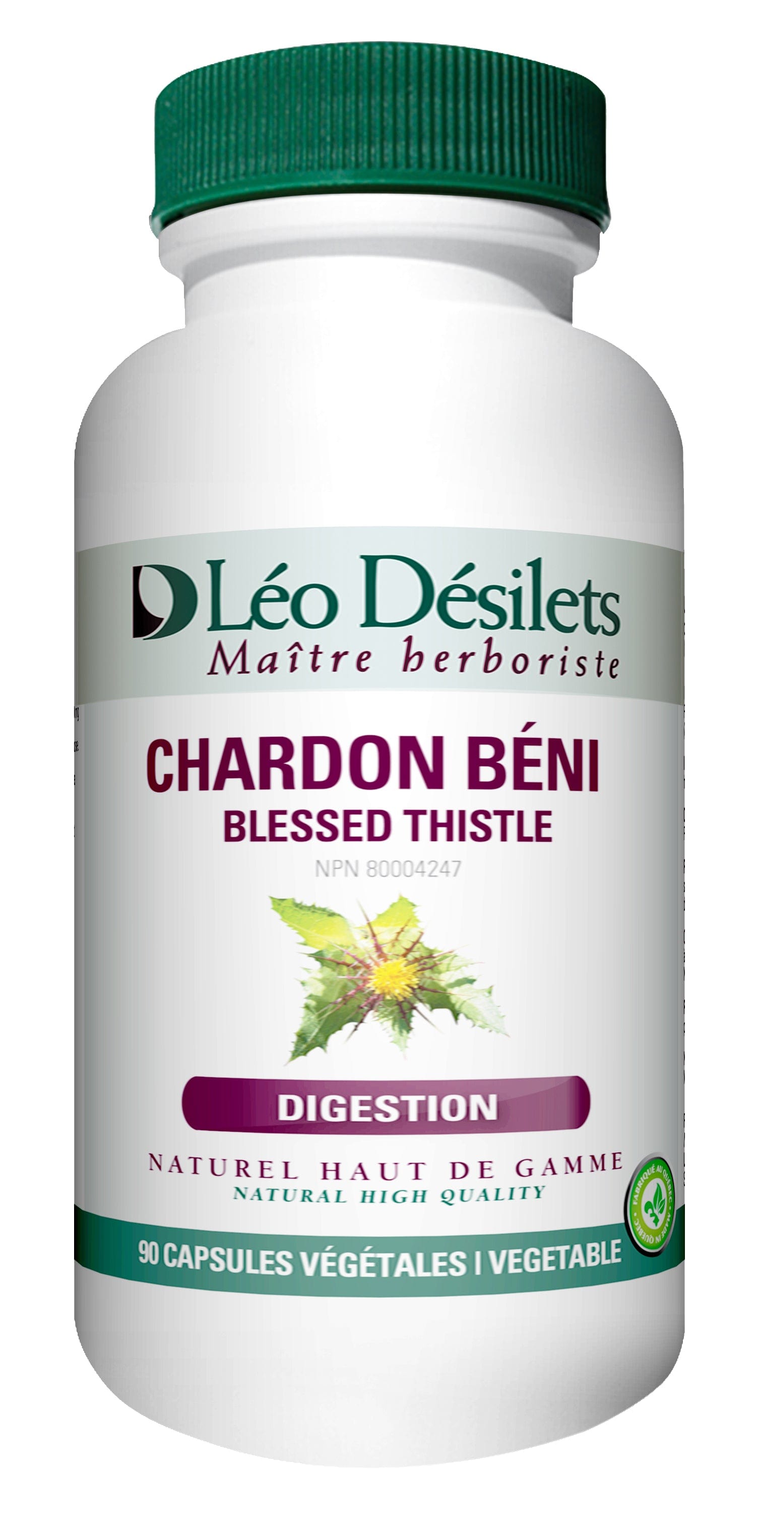 DÉSILETS LÉO Suppléments Chardon béni 90caps