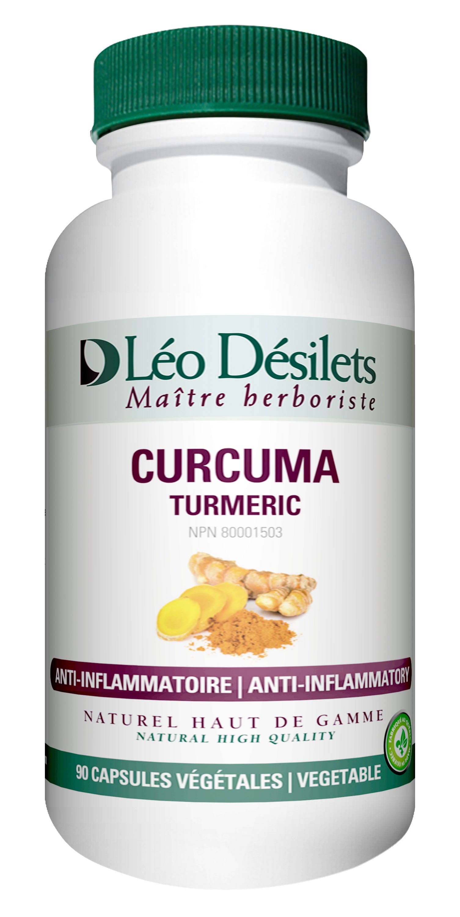 DÉSILETS LÉO Suppléments Curcuma 90caps