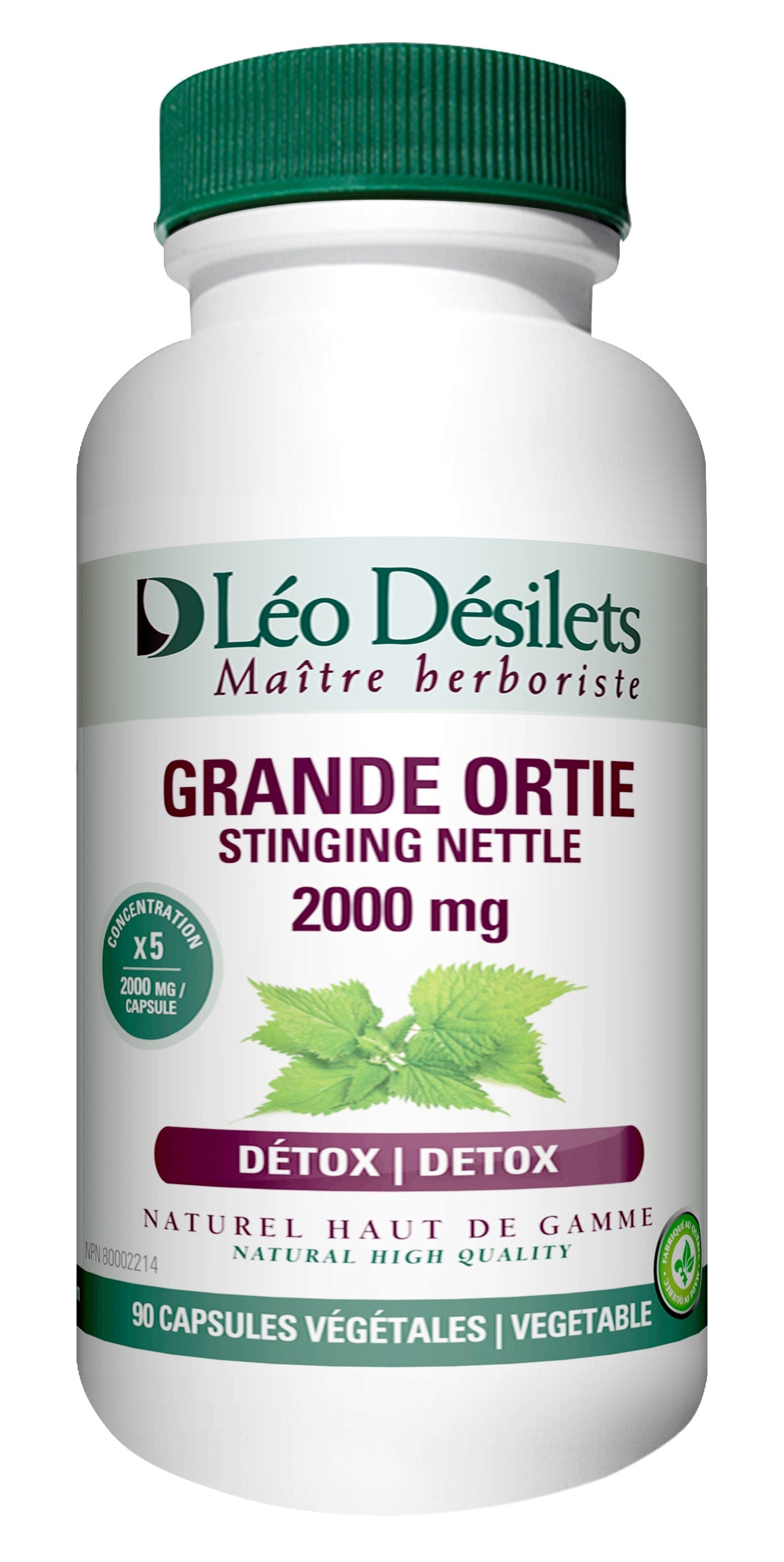 DÉSILETS LÉO Suppléments Ortie 90caps