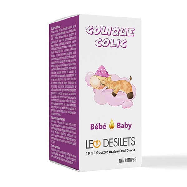 DÉSILETS LÉO Suppléments Probiotiques pour bébé colique (gouttes orales) 10ml