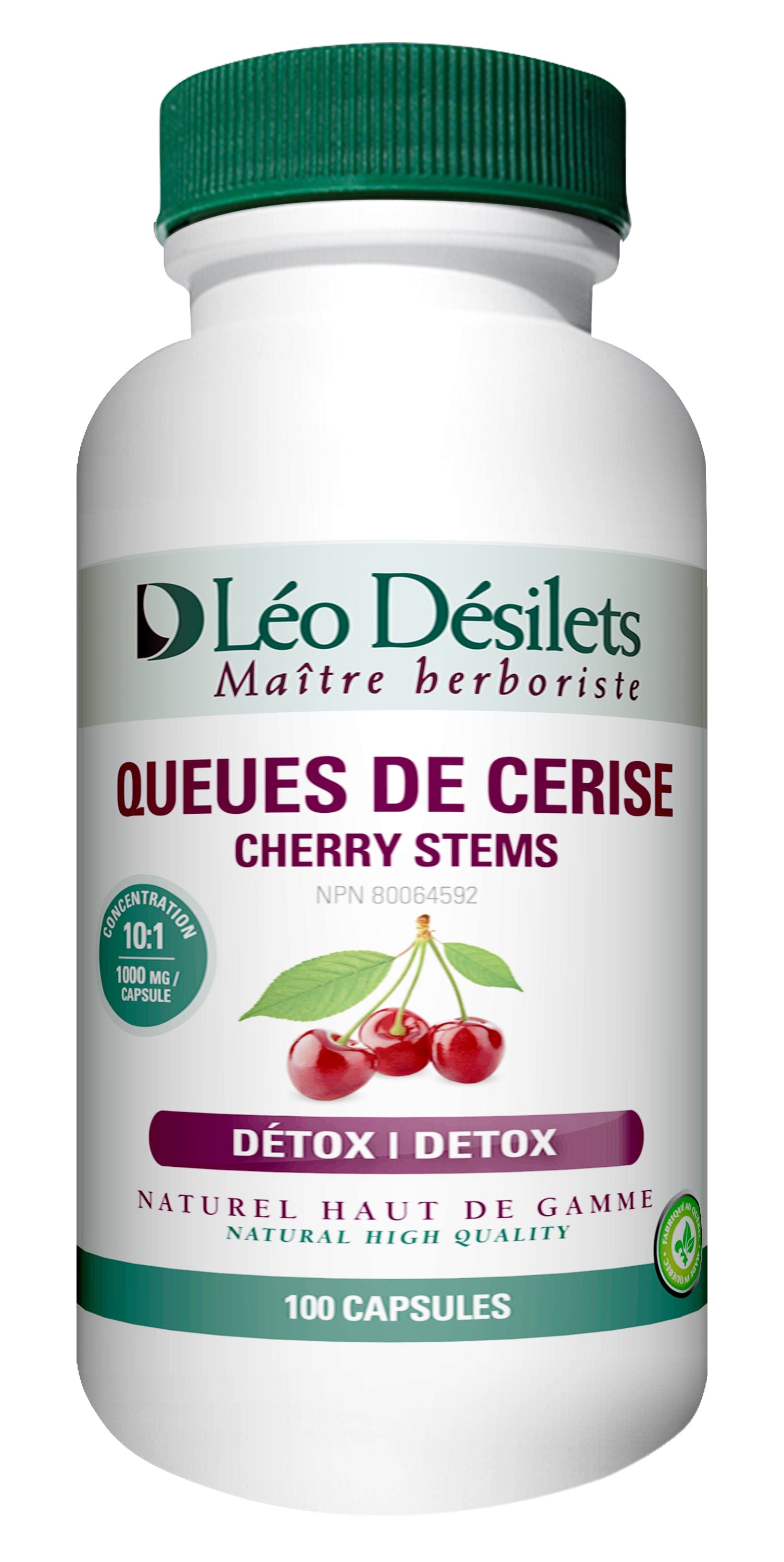 DÉSILETS LÉO Suppléments Queue de cerises (400mg) 100caps