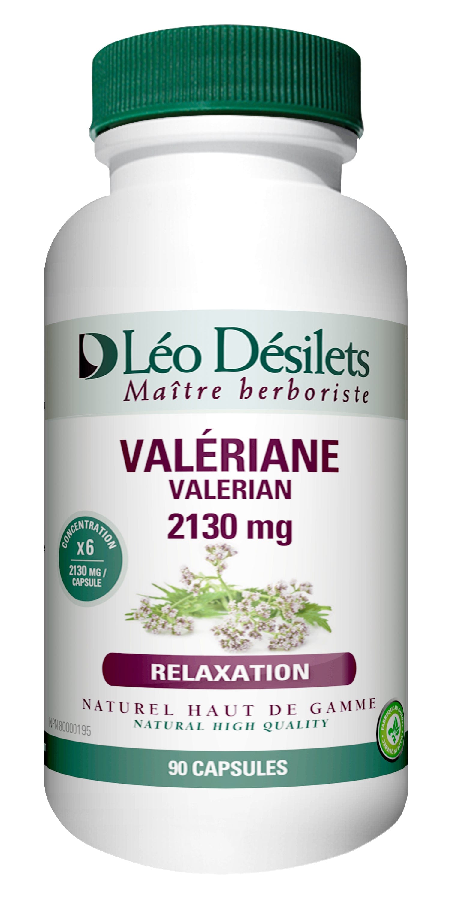 DÉSILETS LÉO Suppléments Valériane 90caps